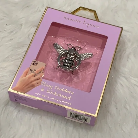 Nanette Lepore Cell Phones Accessories Bee Ring Holder And